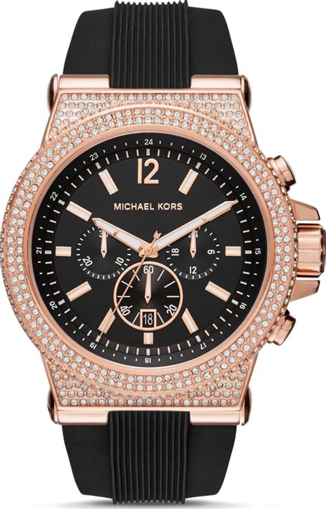 michael kors dylan unisex watch rose gold|Michael Kors rose watch.